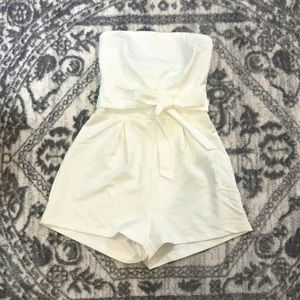 Missguided Paperbag Bandeau Romper